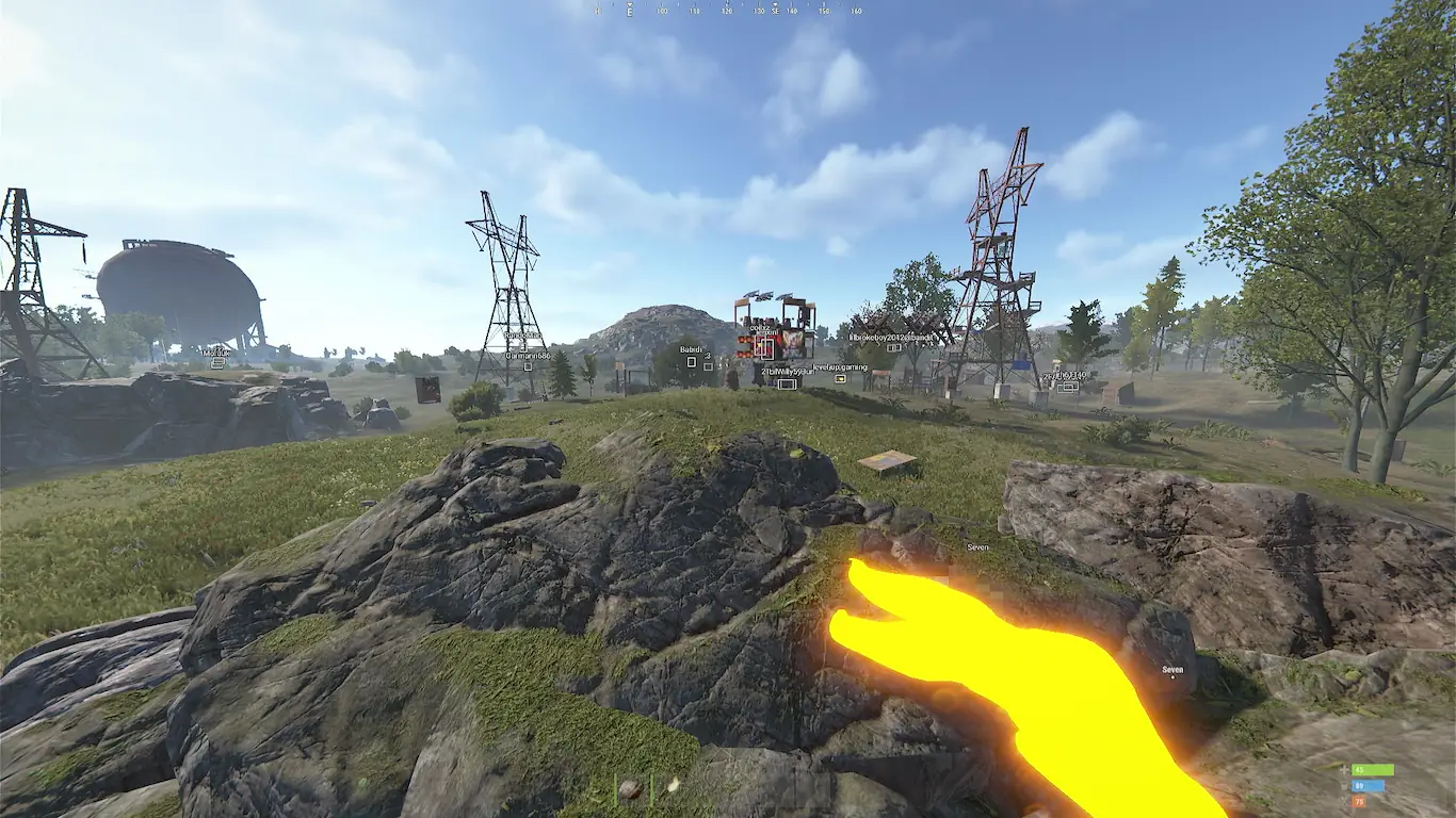 Screenshot 21 do cheat Rust Enot Hook